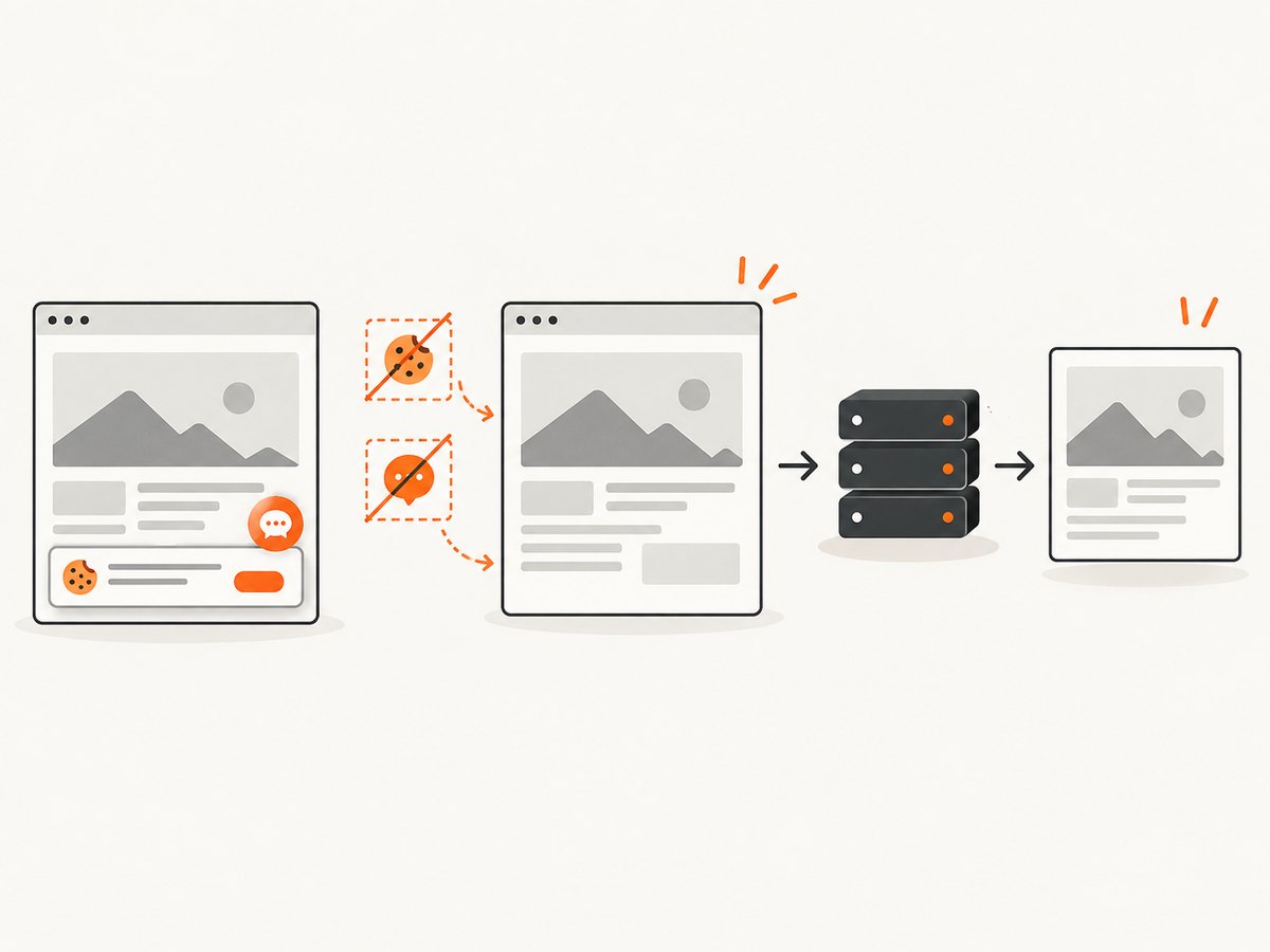 A capture service can remove common page overlays before returning the image.