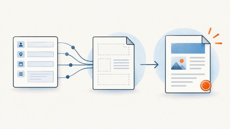 Zapier Integration: Automate Document Generation