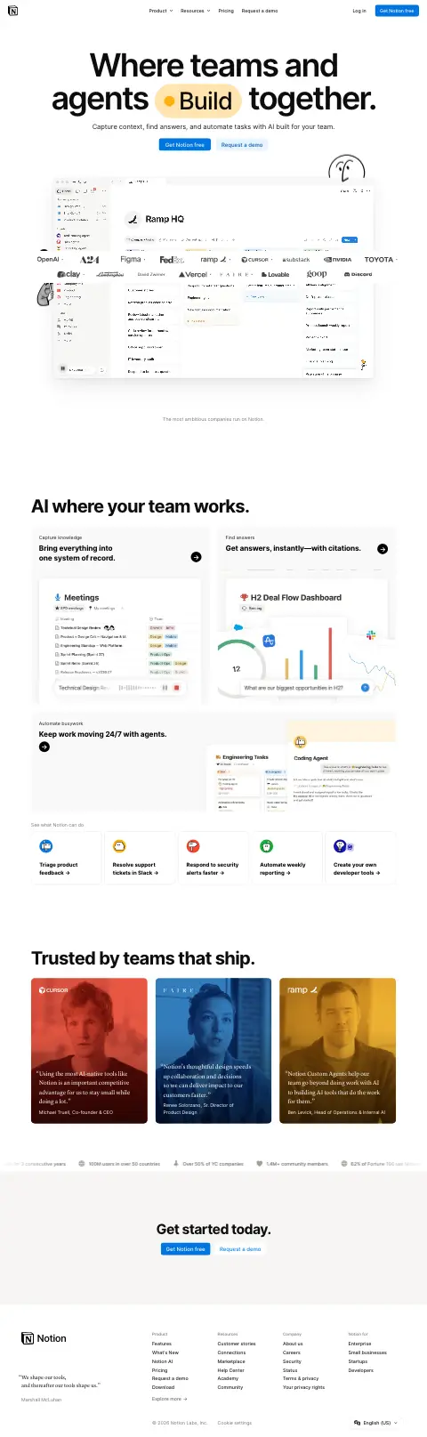 Full page: notion.com